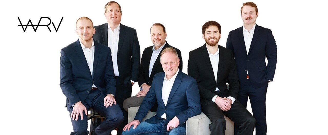 WR Valuation logo and team photo